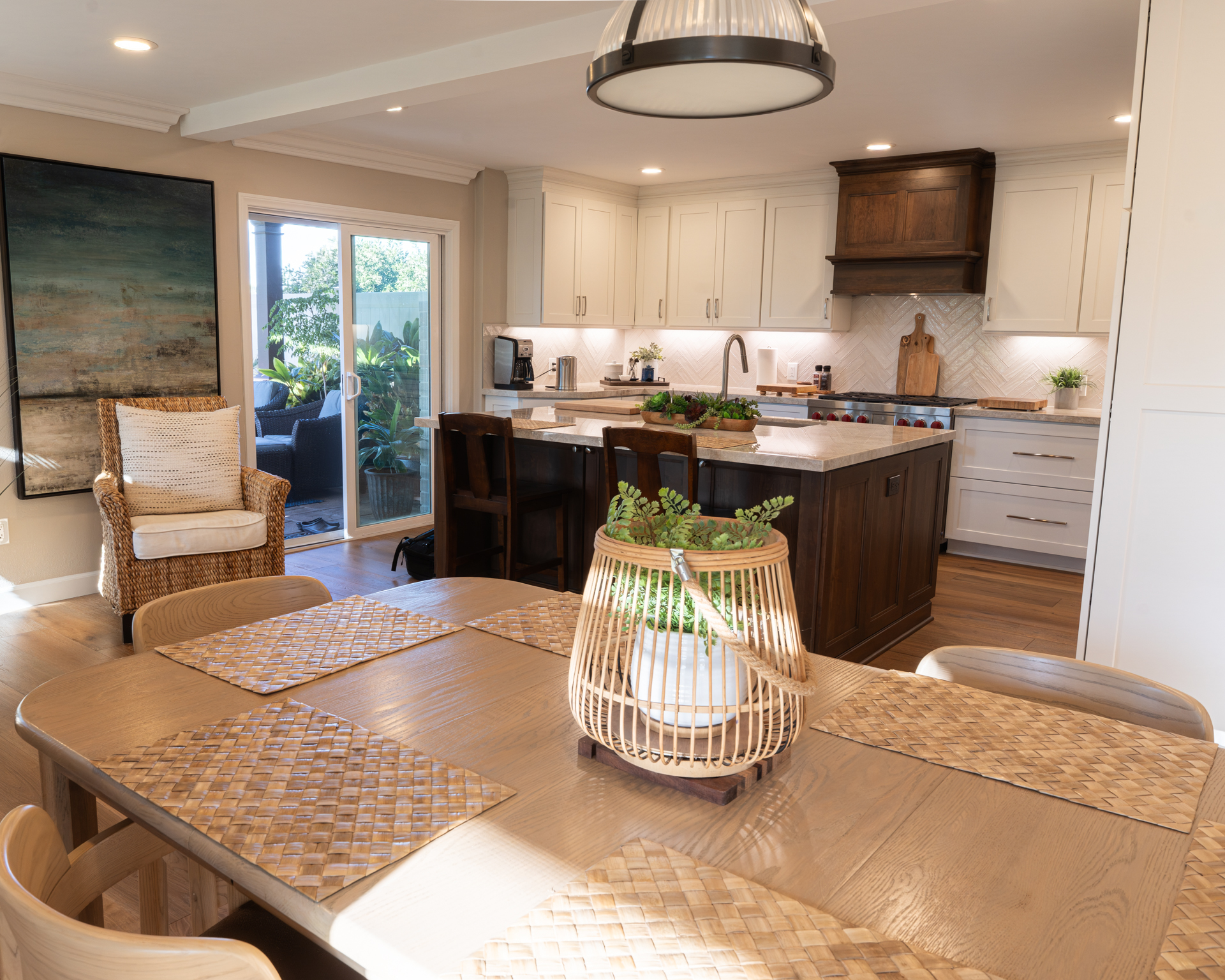 Contractor kitchen remodel project in Murrieta California